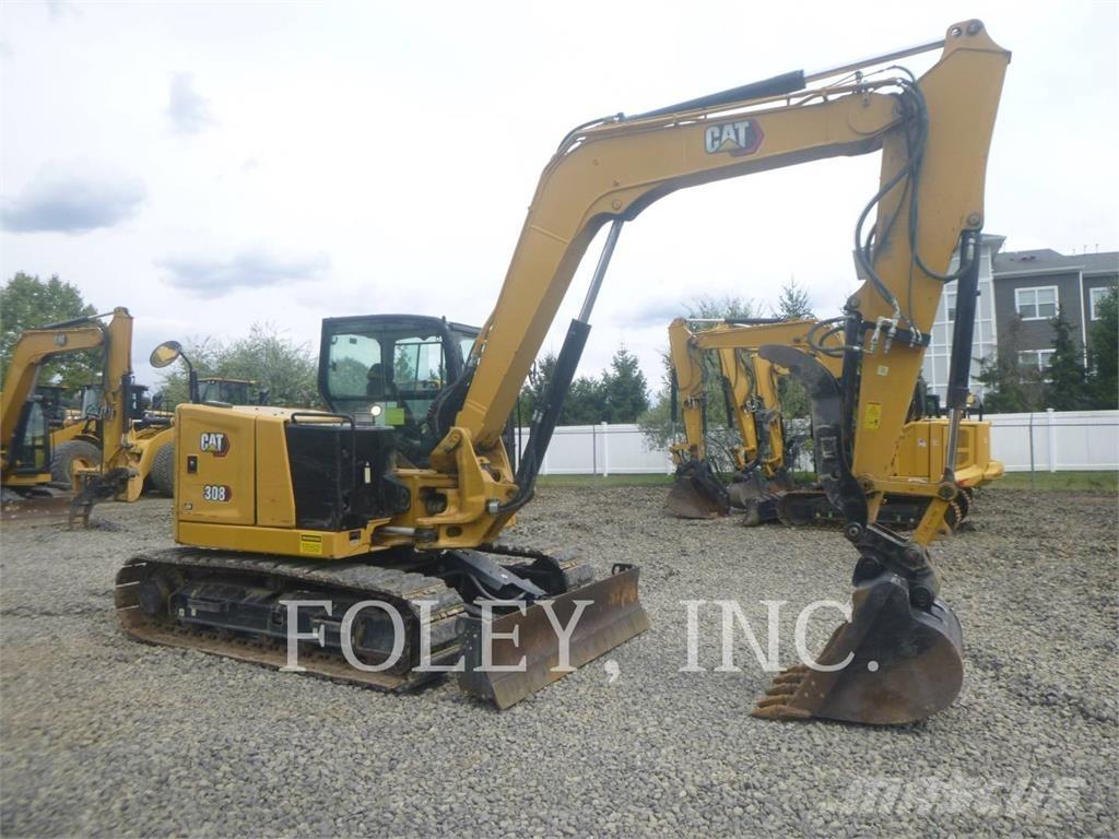 CAT 308-07CR حفارات زحافة