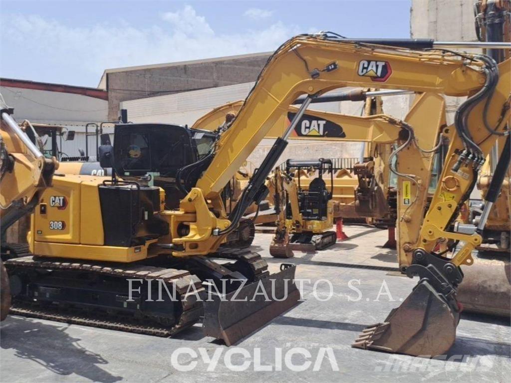CAT 308 CR حفارات زحافة