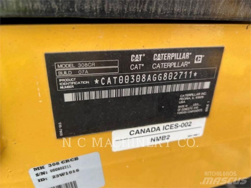 CAT 308 CRCB حفارات زحافة