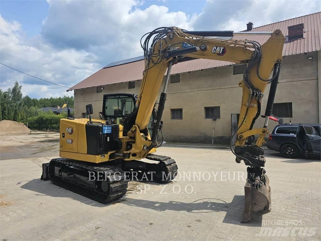 CAT 308CR حفارات زحافة