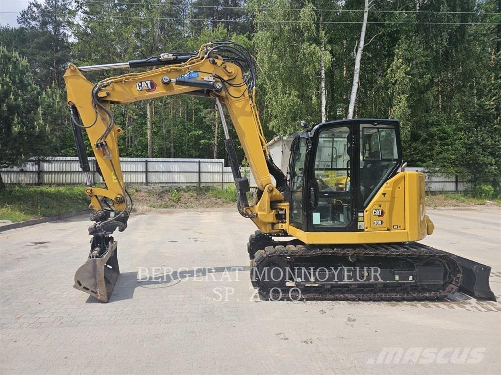CAT 308CR حفارات زحافة