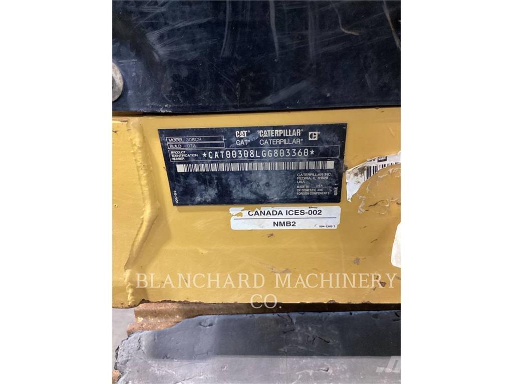 CAT 308CR حفارات زحافة