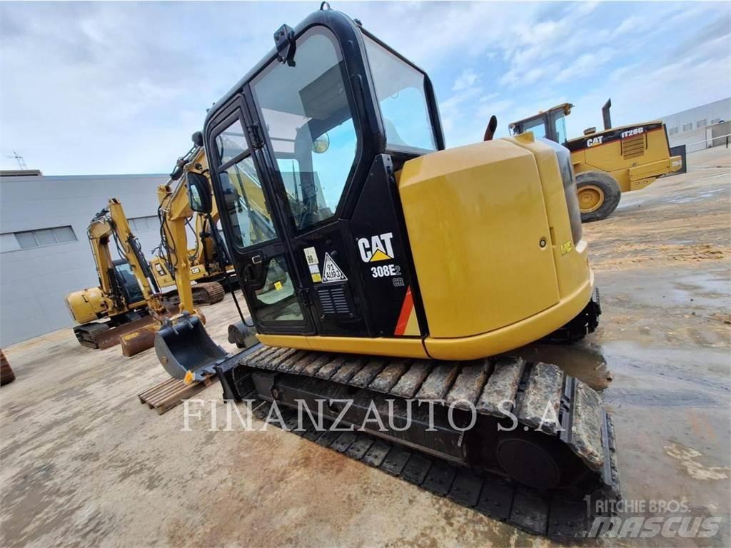CAT 308E حفارات زحافة