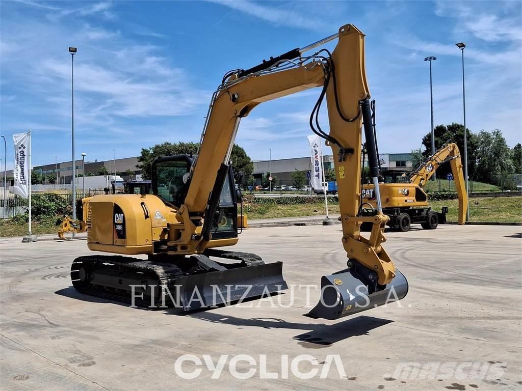 CAT 308E حفارات زحافة