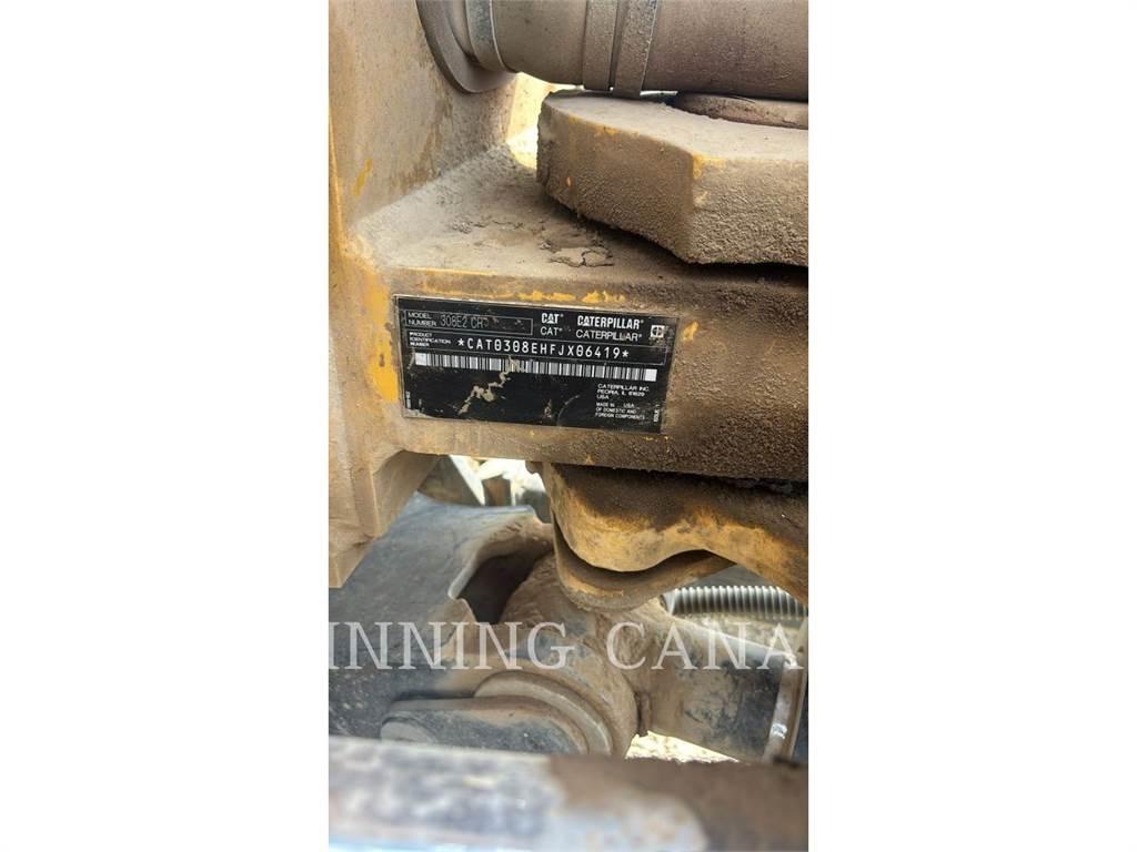CAT 308E2 حفارات زحافة
