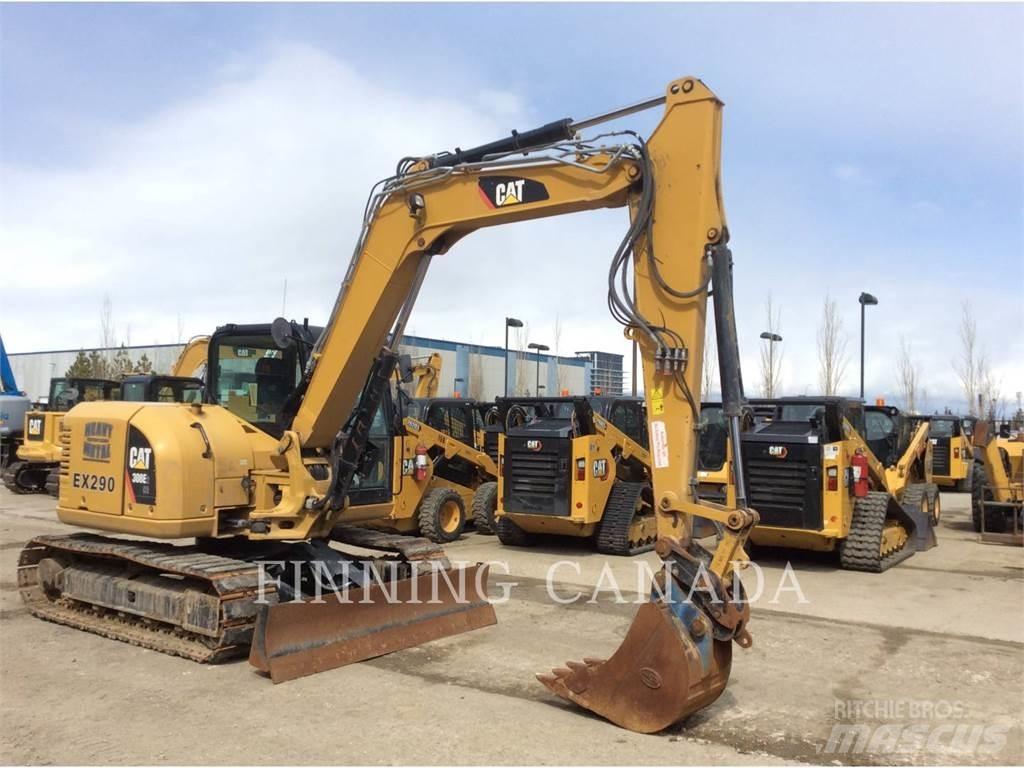 CAT 308E2 CR حفارات زحافة