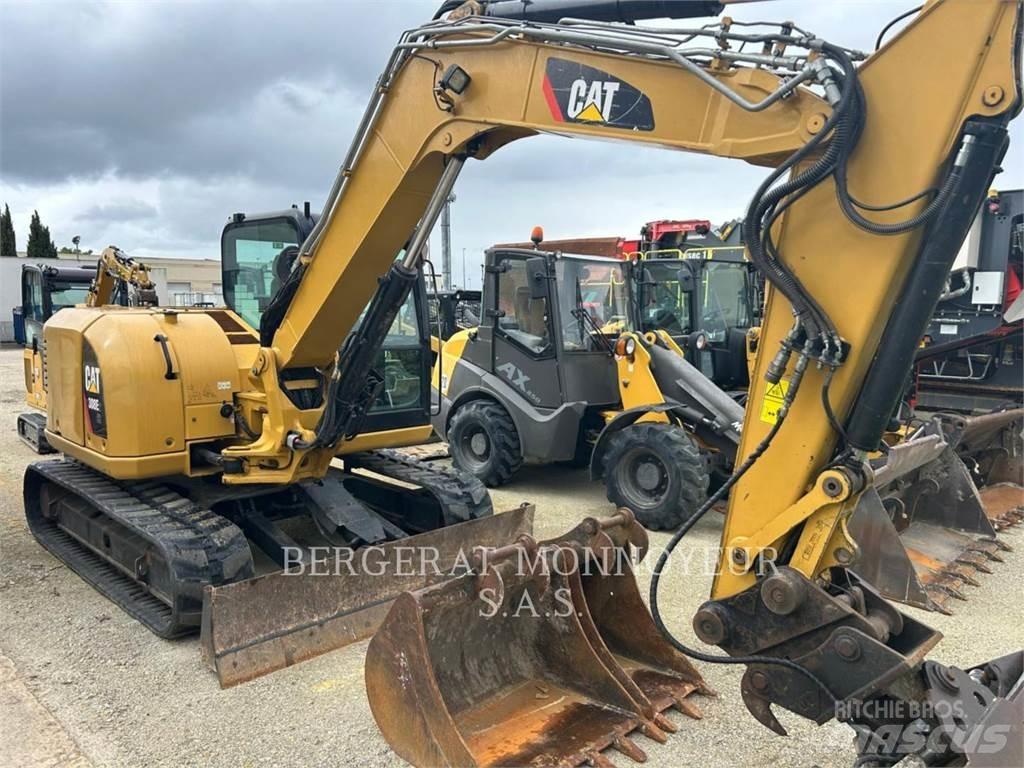 CAT 308E2 CR حفارات زحافة