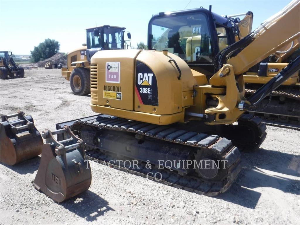 CAT 308E2 CRCB حفارات زحافة