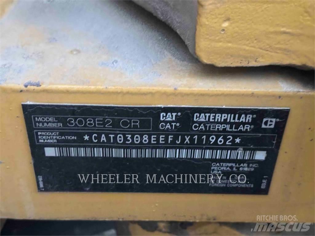 CAT 308E2 TH حفارات زحافة