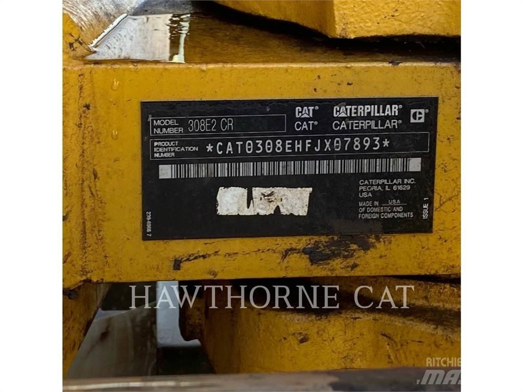 CAT 308E2 TH حفارات زحافة