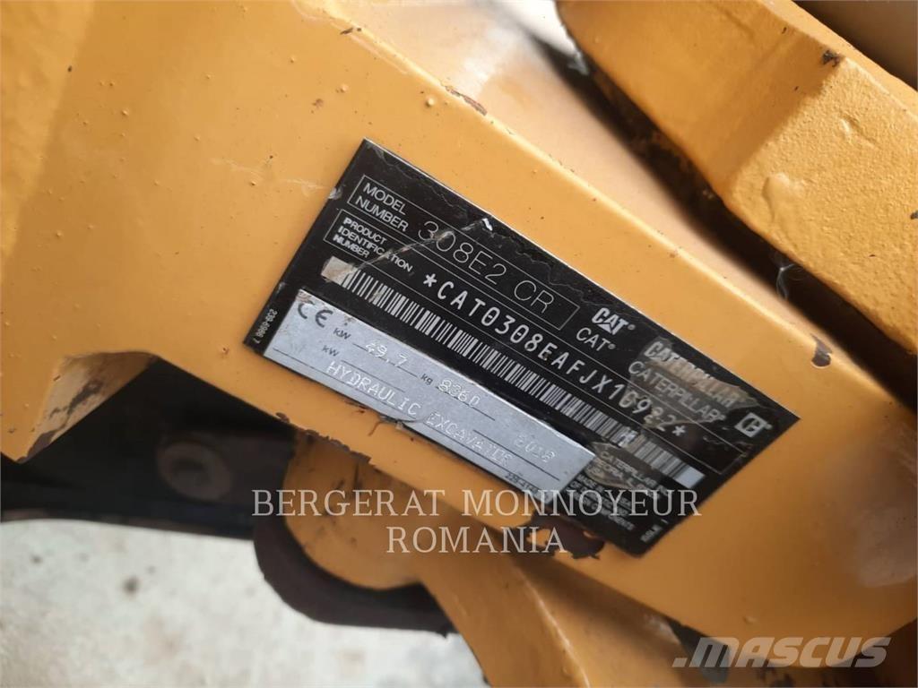 CAT 308E2CRSB حفارات زحافة