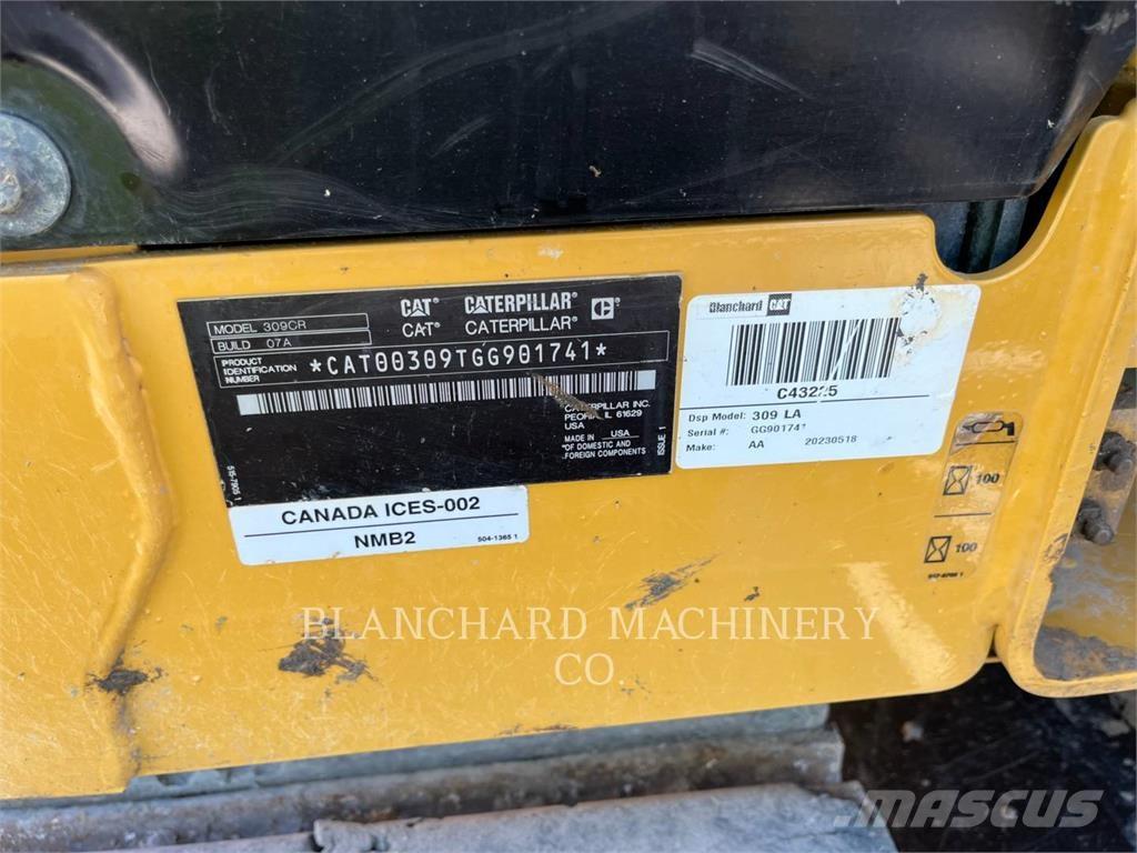 CAT 309CR حفارات زحافة