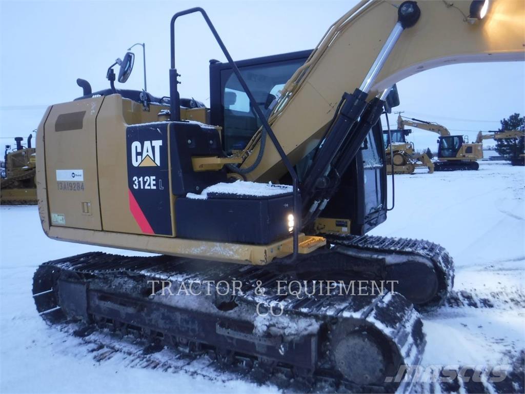 CAT 312E L حفارات زحافة