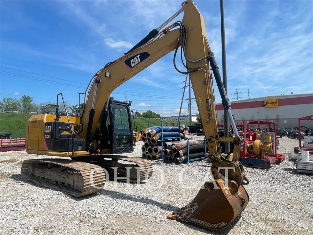 CAT 312EL حفارات زحافة