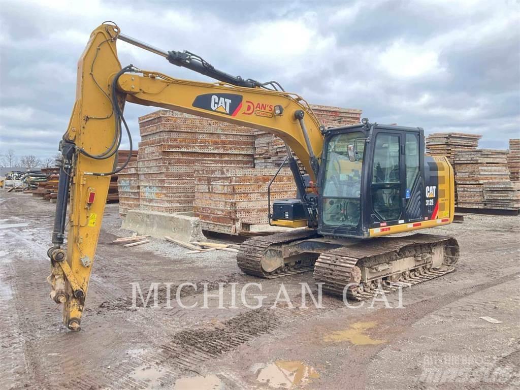 CAT 312EL حفارات زحافة