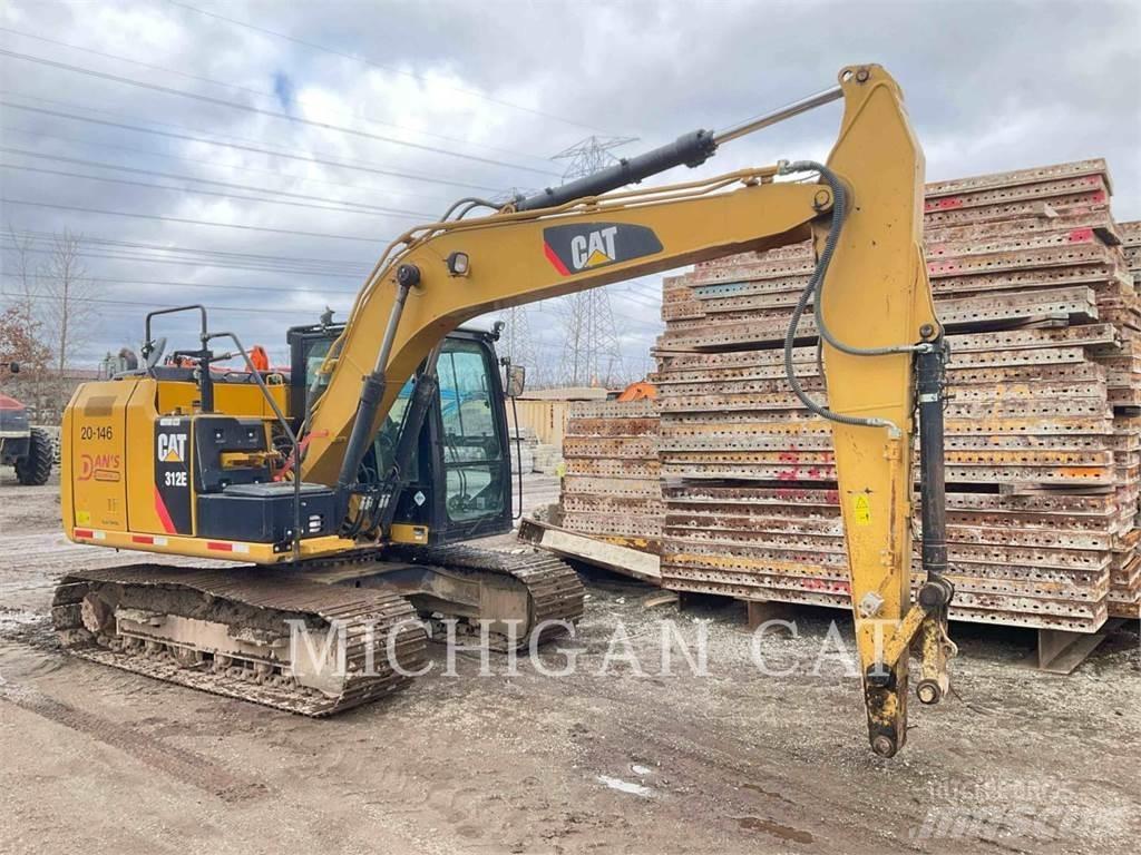 CAT 312EL حفارات زحافة