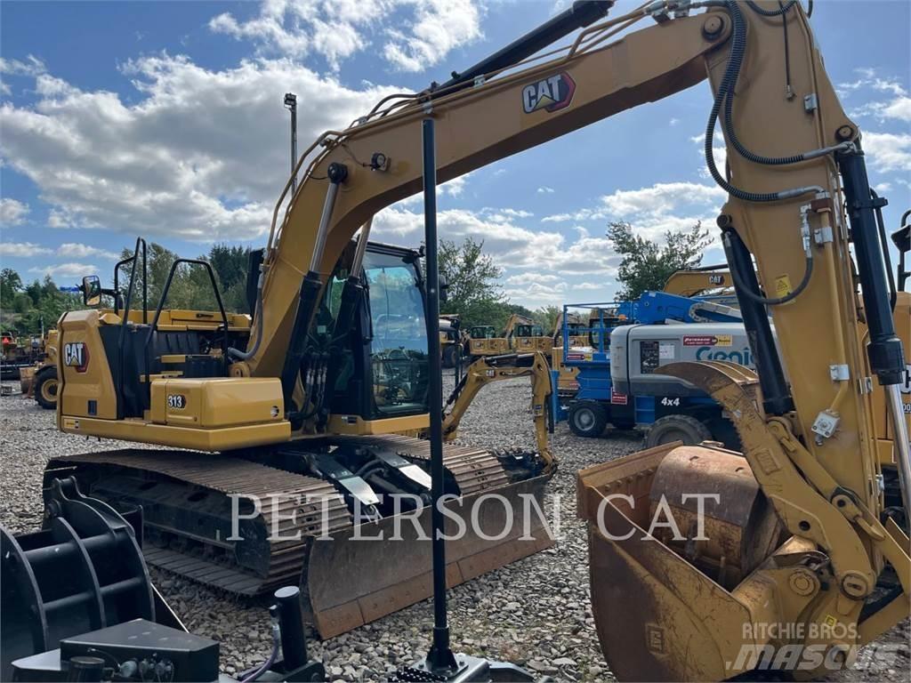 CAT 313 حفارات زحافة