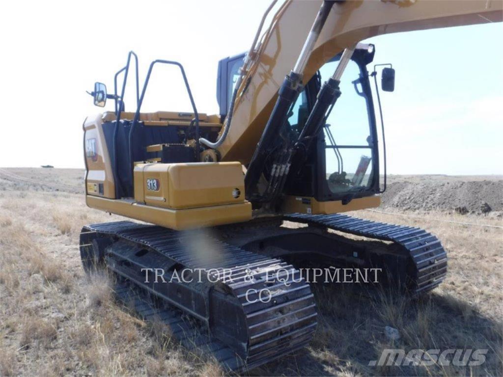 CAT 313 حفارات زحافة