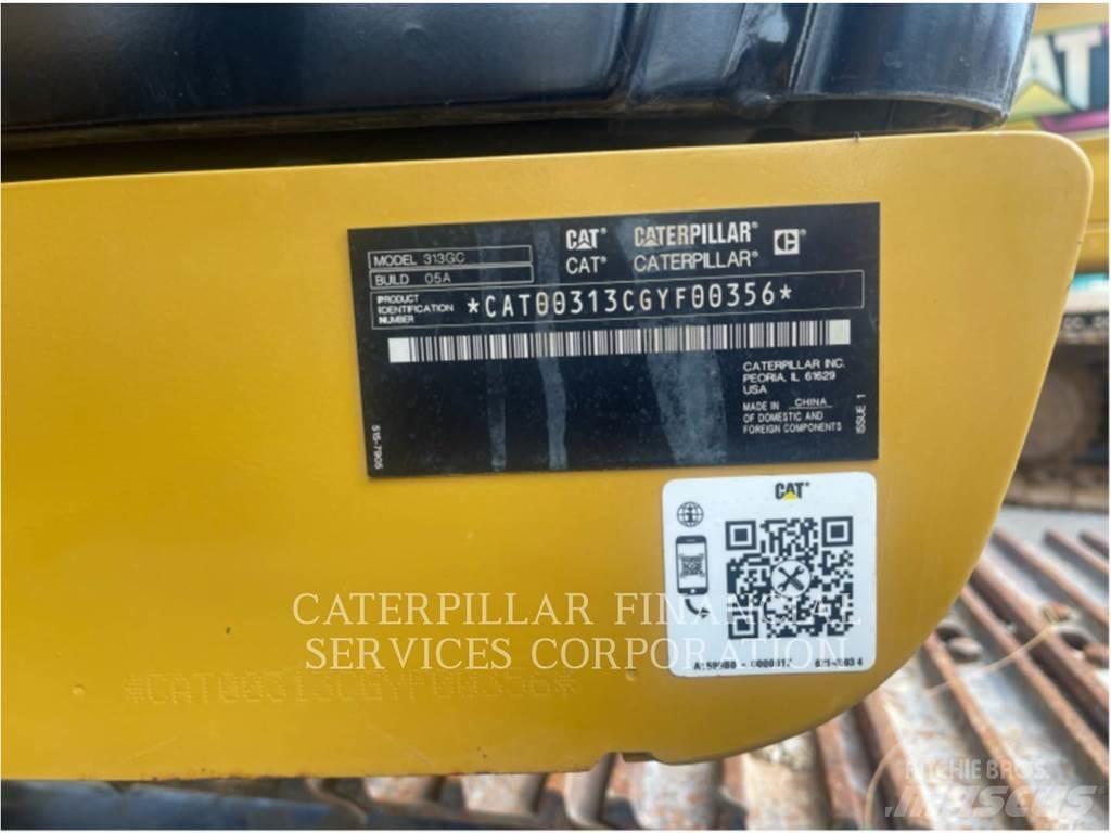 CAT 313-05GC حفارات زحافة