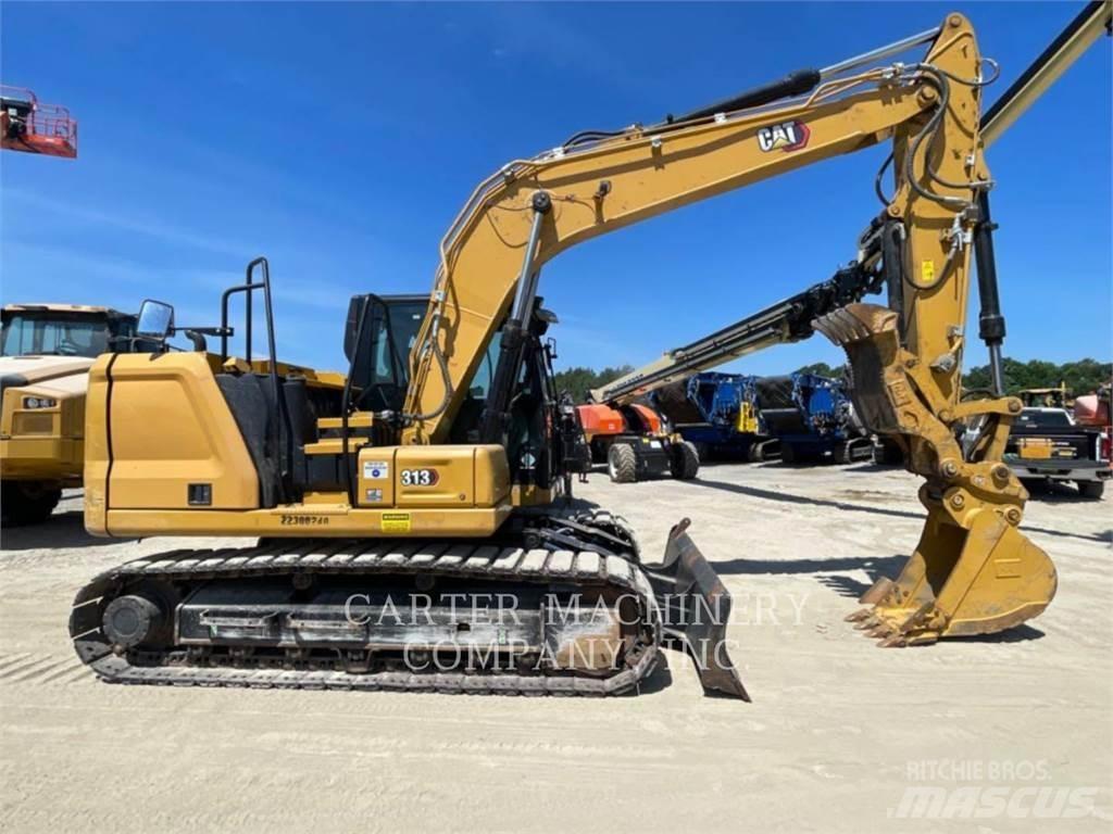 CAT 313-07 حفارات زحافة
