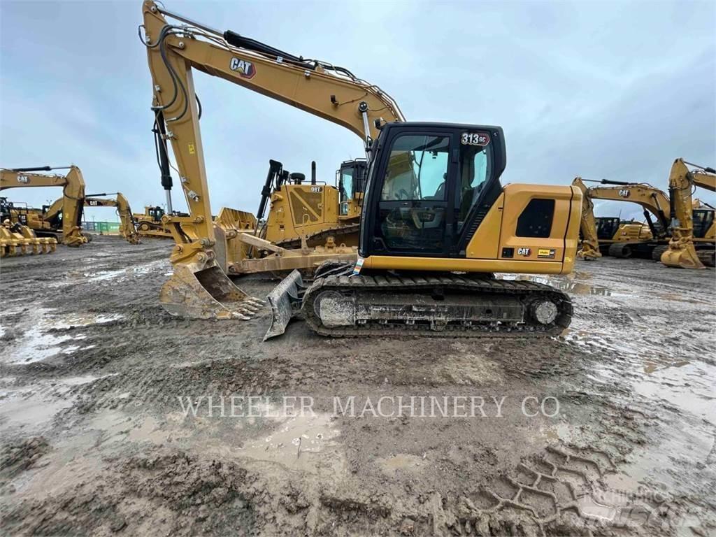 CAT 313 GC CF حفارات زحافة
