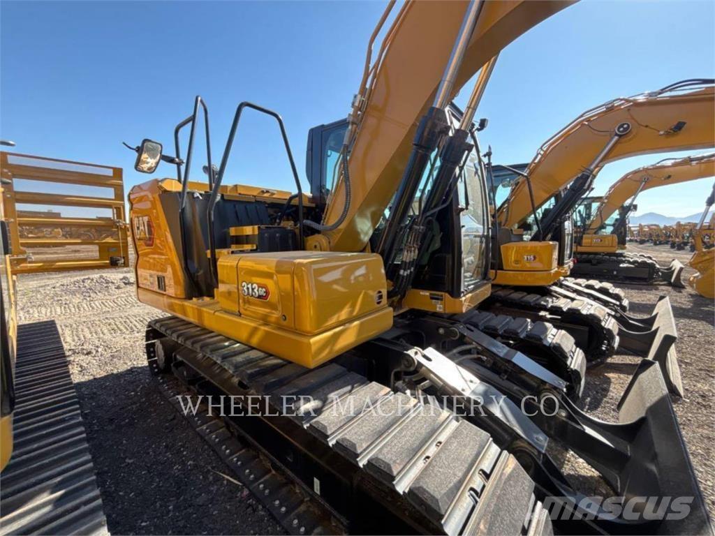 CAT 313 GC CF حفارات زحافة