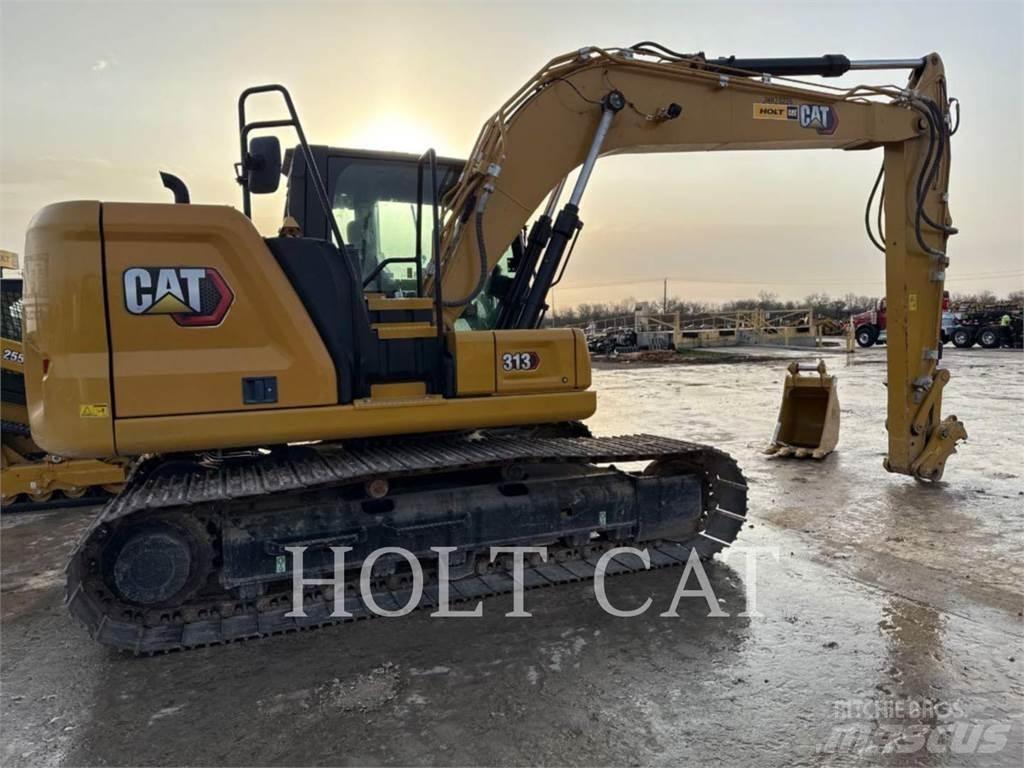 CAT 313 TC حفارات زحافة
