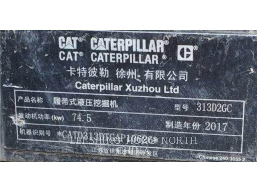CAT 313D2GC حفارات زحافة