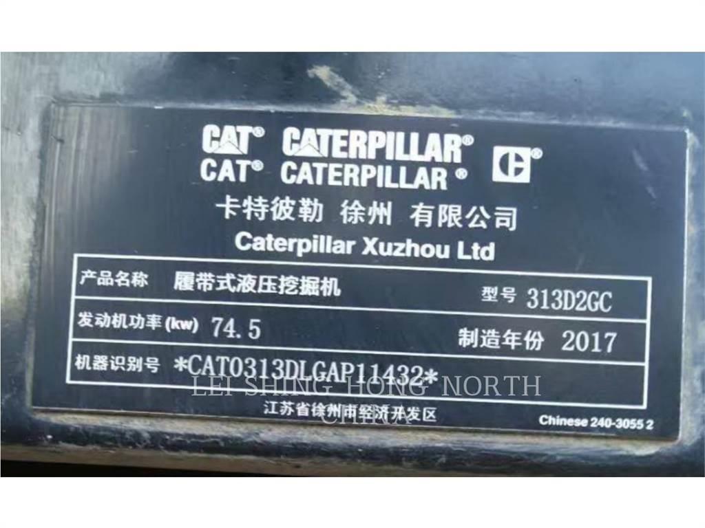 CAT 313D2GC حفارات زحافة