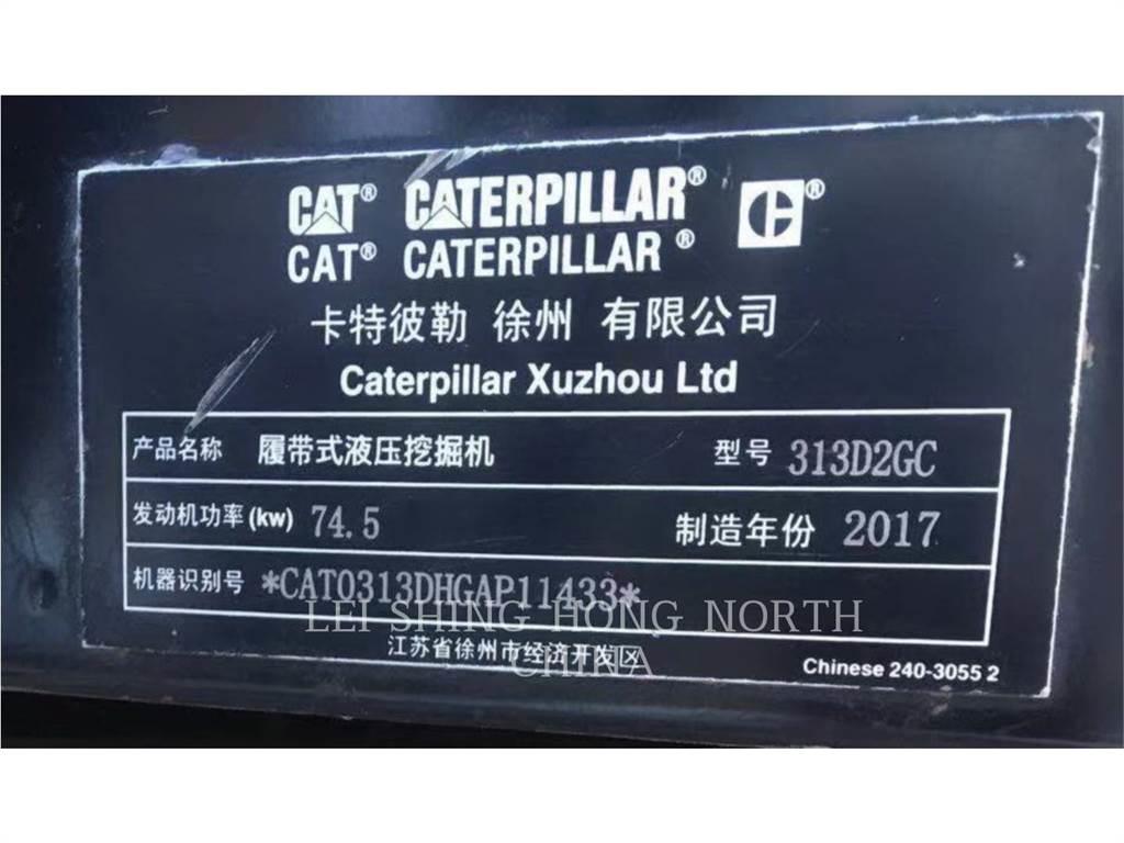 CAT 313D2GC حفارات زحافة