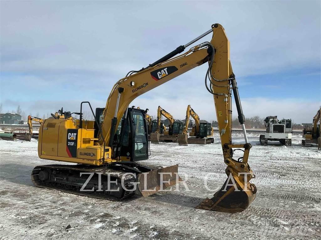 CAT 313F حفارات زحافة