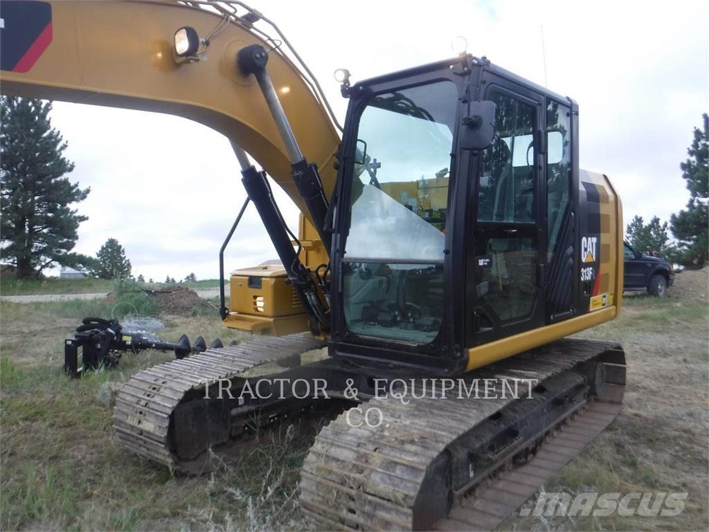 CAT 313F L حفارات زحافة