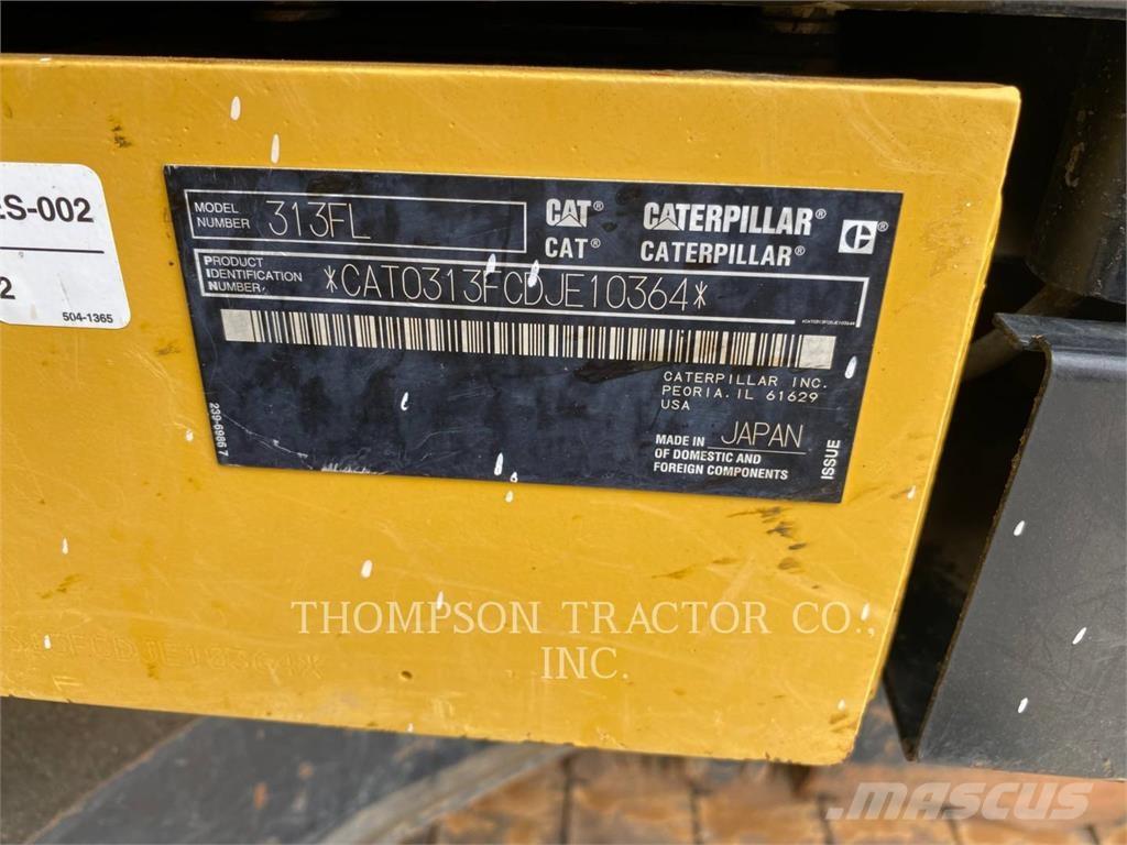 CAT 313FL حفارات زحافة