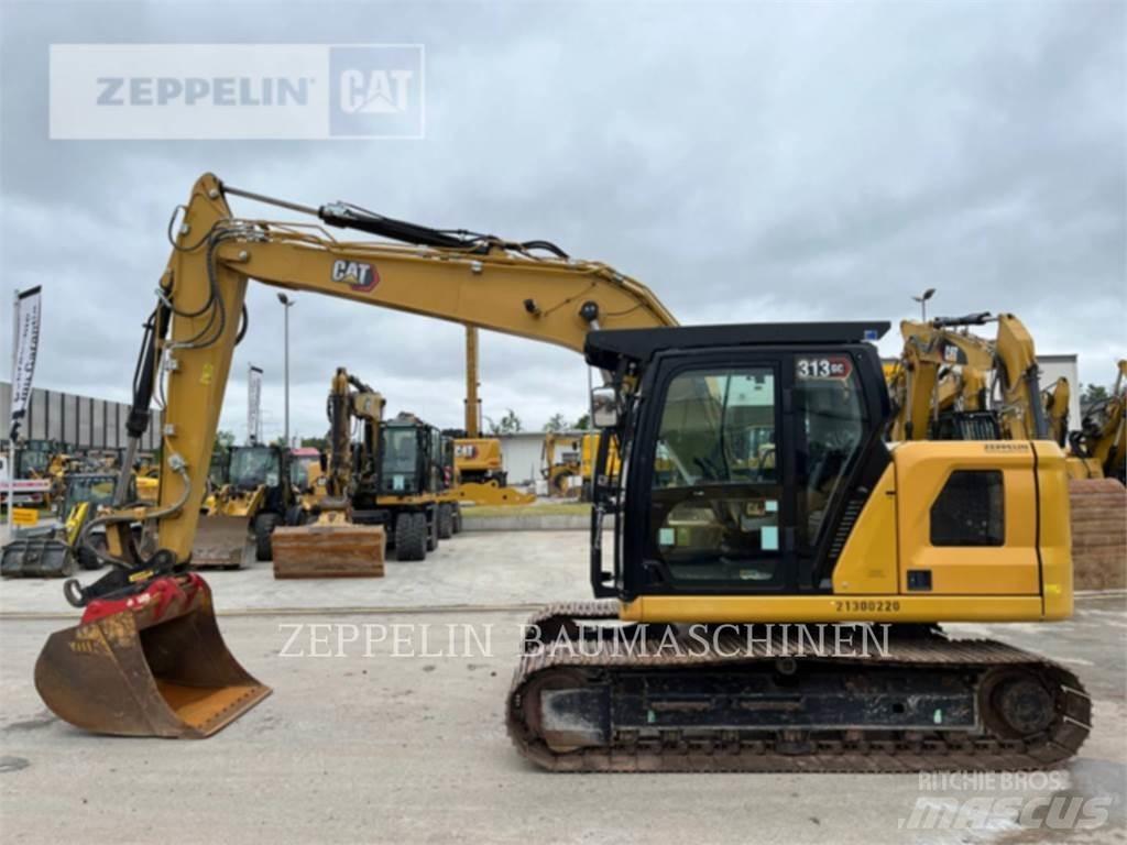 CAT 313GC حفارات زحافة