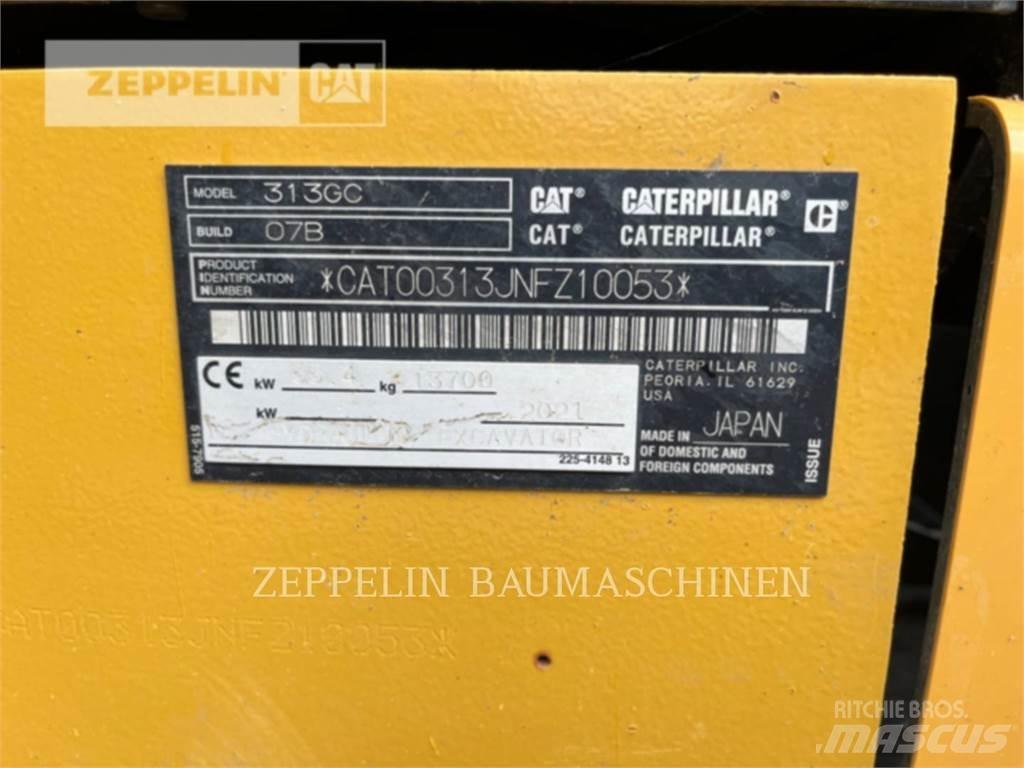 CAT 313GC حفارات زحافة
