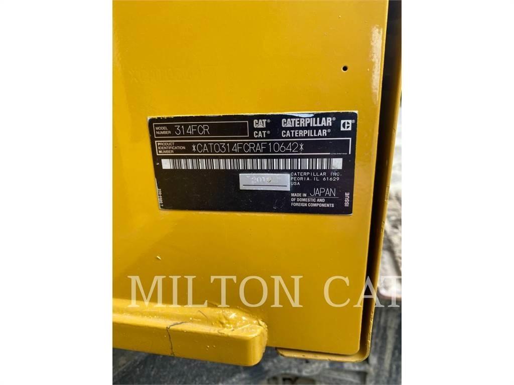 CAT 314F حفارات زحافة