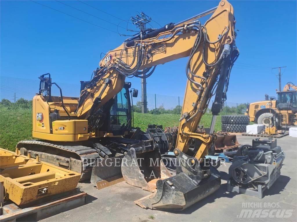 CAT 315 حفارات زحافة