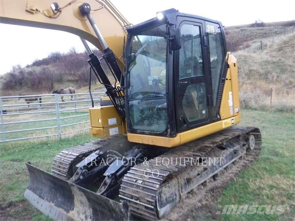 CAT 315 حفارات زحافة