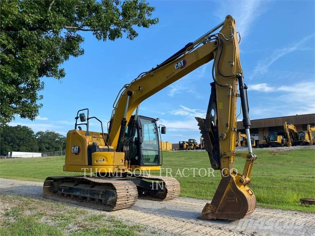 CAT 315 حفارات زحافة