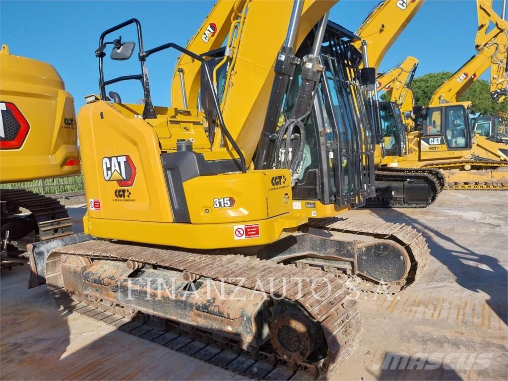 CAT 315 حفارات زحافة