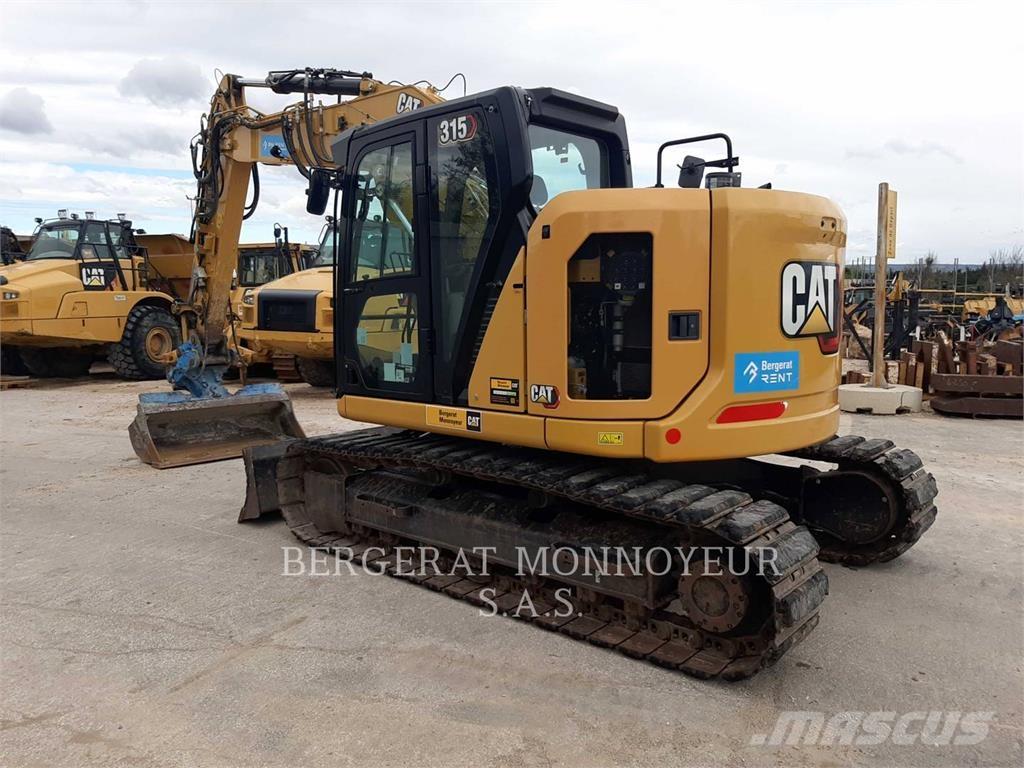 CAT 315 حفارات زحافة