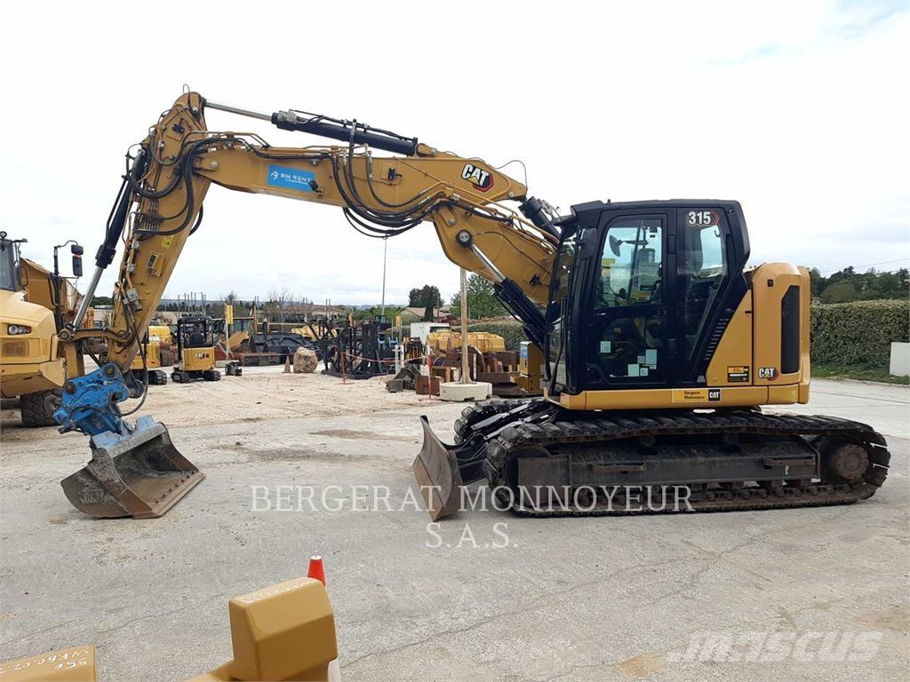 CAT 315 حفارات زحافة