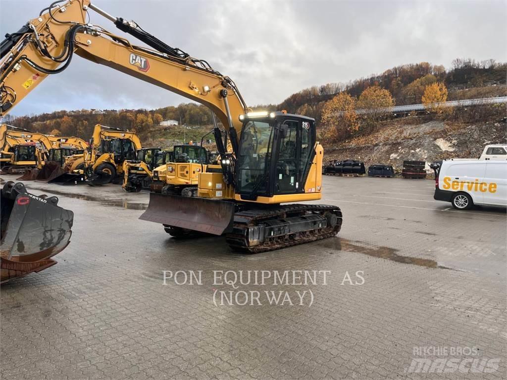 CAT 315-07 حفارات زحافة