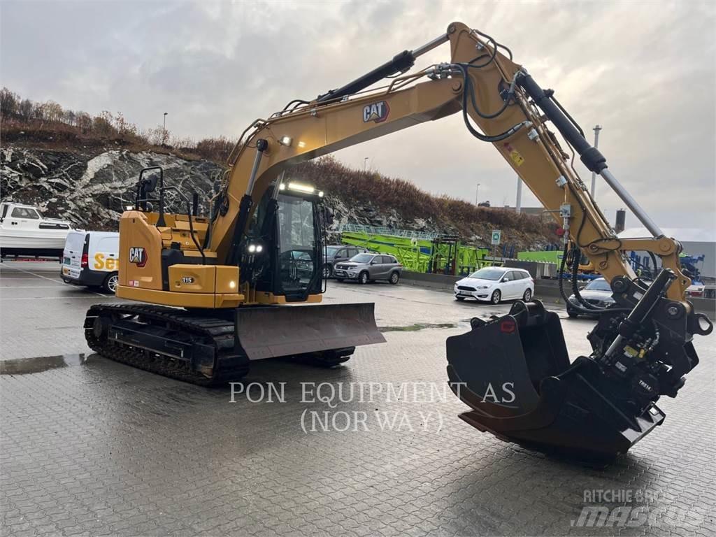 CAT 315-07 حفارات زحافة