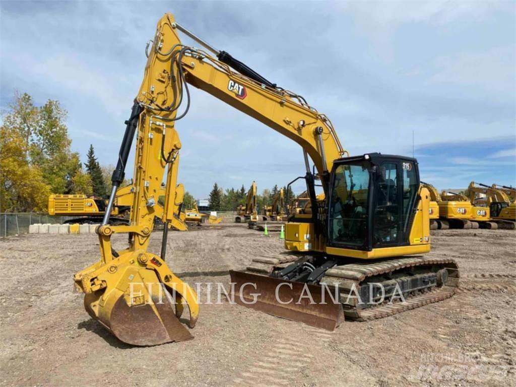 CAT 315-07 حفارات زحافة