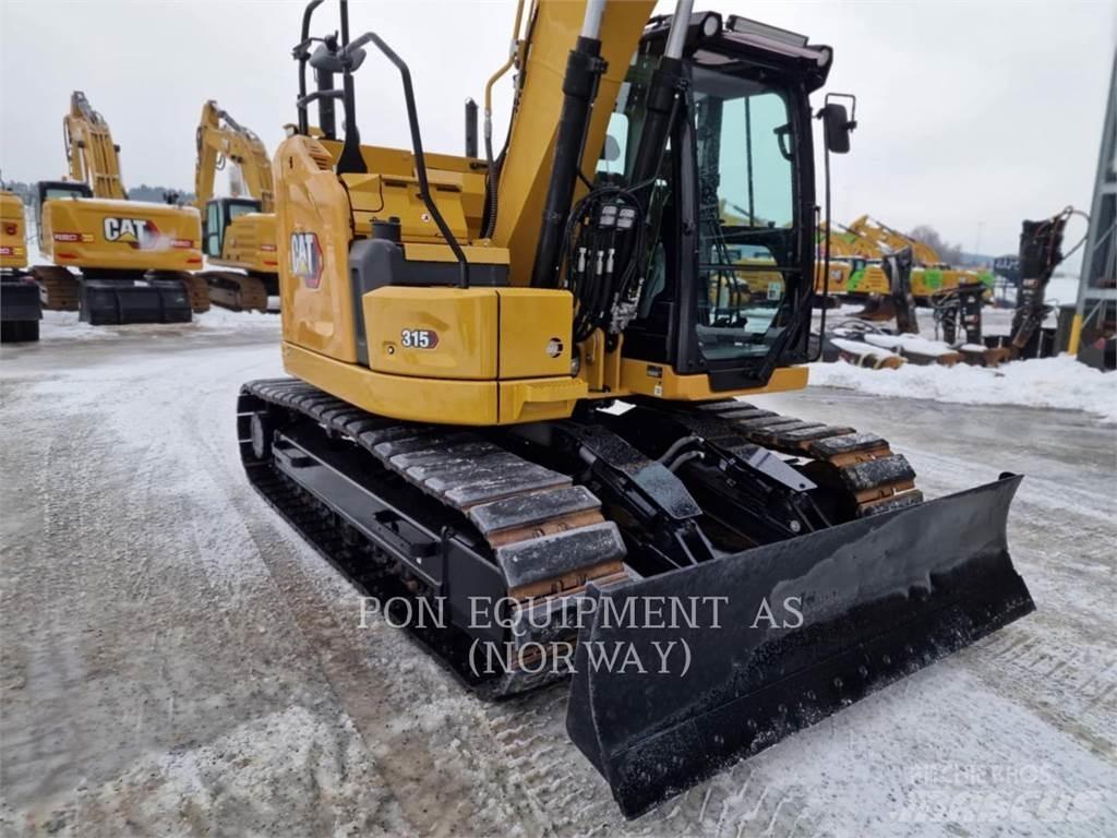 CAT 315-07 حفارات زحافة