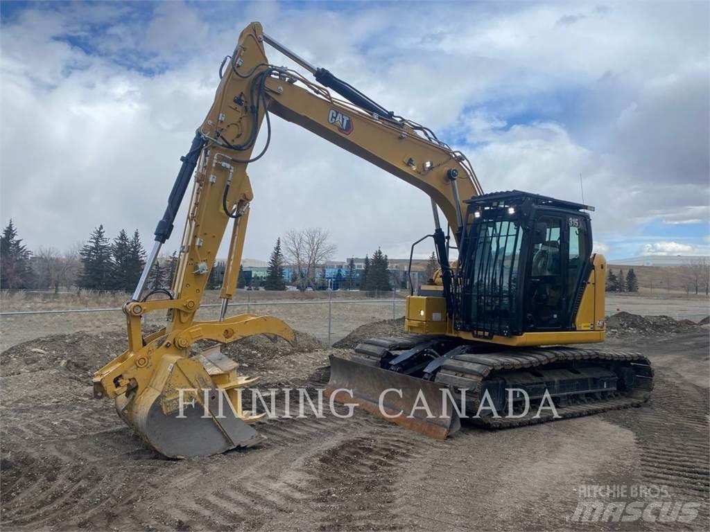 CAT 315-07 حفارات زحافة