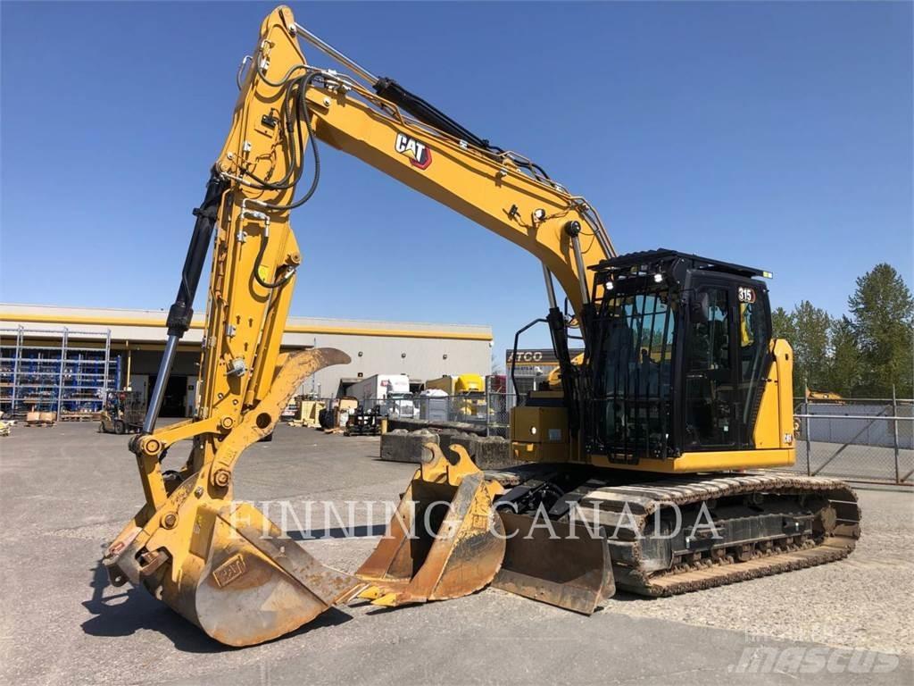 CAT 315-07 حفارات زحافة