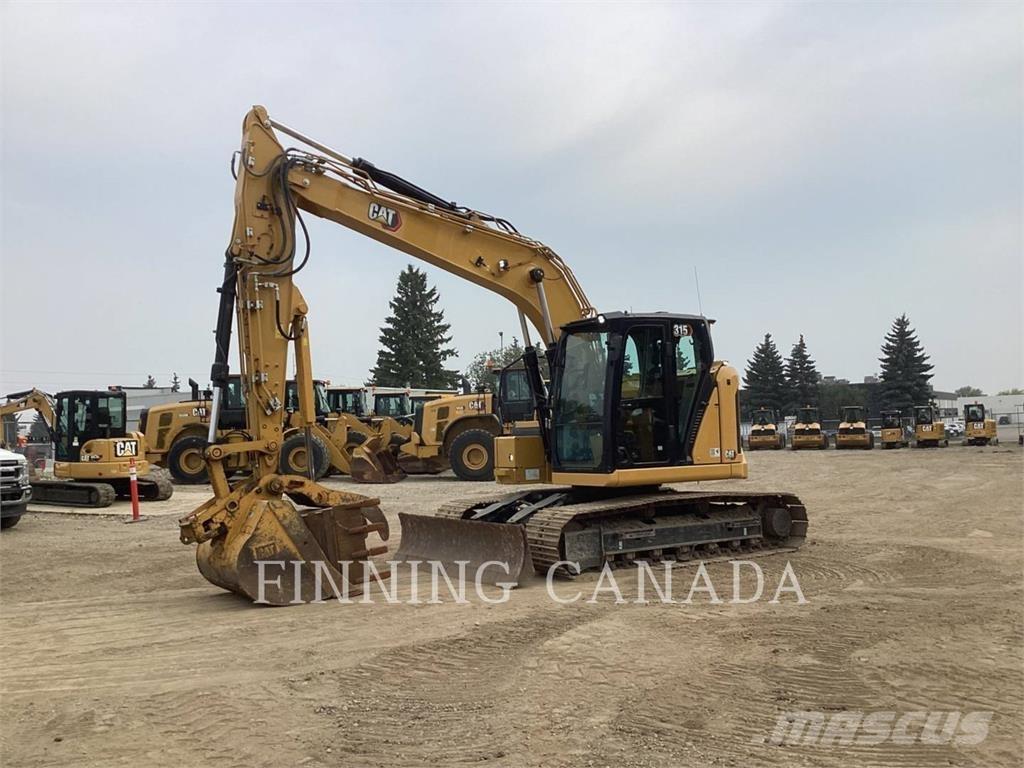 CAT 315-07 حفارات زحافة