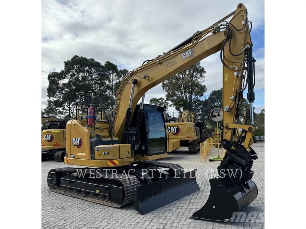 CAT 315 3D حفارات زحافة